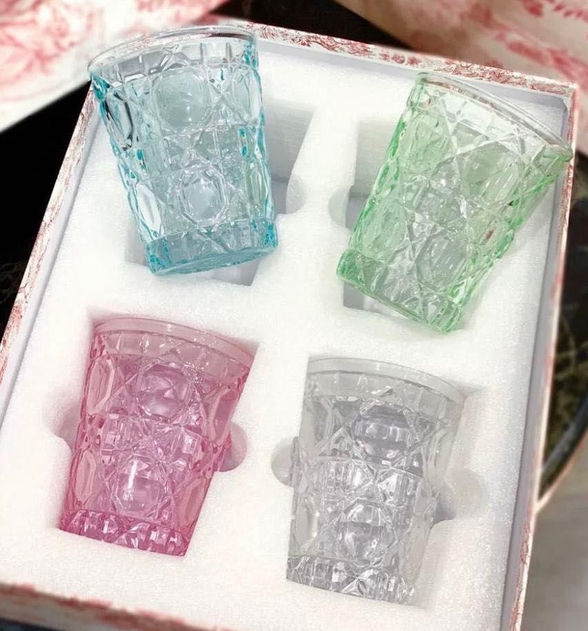 Dior glass set of four